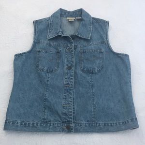 Denim vest